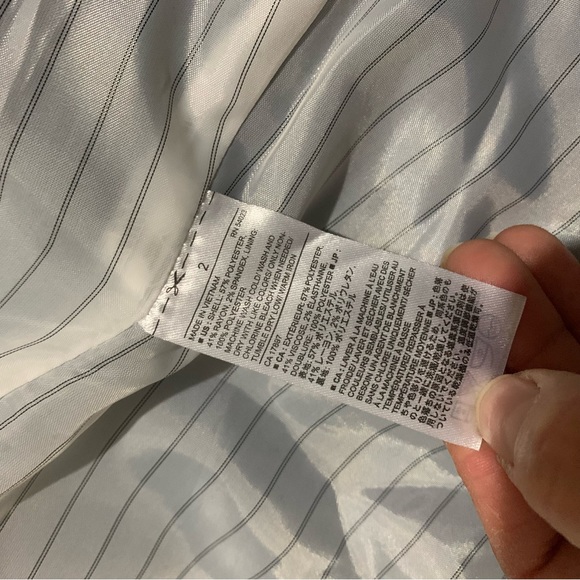 Banana Republic Preppy red collar BlazerJacket BasicTwo buttons navy career US 2 - Picture 4 of 10